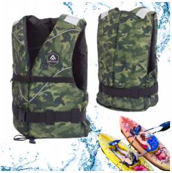 Aquarius Kapok Biztonsági mellény Univerzális Standard Military Camo Halak XXL (Kapok Kamizelka Asekuracyjna Uniwersalna )