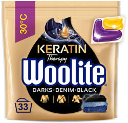 Woolite Mosógél Kapszula Fekete-fekete Keratinnal 33 Db (5900627094145)