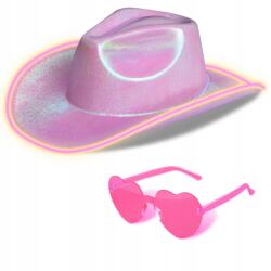  Cowboy női kalap, fényes, világító (5902906504352)