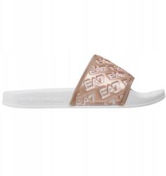 Giorgio Armani EA7 Emporio Armani Rózsaszín logós flip-flop papucs 37-es (XCP010 XK340)