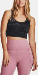 Under Armour Women's Meridian Fitted CropTankPrnt Горнище на резервоар Under Armour | Cheren | ЖЕНИ | XS - zoot - 117,12 лв