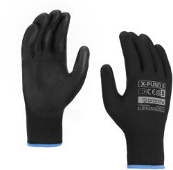 MASTER BHP X-puno 06 (xs) Latex Bevonatú Védőkesztyű Procera (RĘKAWICE OCHRONNE X-PUNO BLACK)