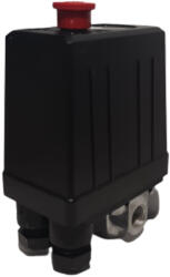 AIRMASTER Presostat compresor monofazat Airmaster, 15 A, filet 1 4 , 3 iesiri 1 4 , 12 bar (AIR2SHU82454)