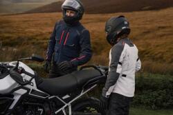 Richa Geacă Moto Bărbați de Primăvară / Toamnă din Textil RICHA TAURUS · Negru / Galben-Fluo