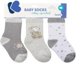 KikkaBoo Бебешки чорапи KikkaBoo Joyful Mice - Памучни, 2-3 години (31110020076)