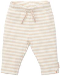Little Dutch Бебешки дълги панталонки Little Dutch - На райета, Sand/White, 56 cm, 1-2 м (CL24223009) - baby
