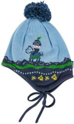 Maximo Зимна шапка Maximo - Рицар, синя, размер 47 (5571-35970) - baby