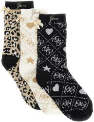 Guess Комплект детски чорапи Guess - С щампи и панделки, M, 3 броя (20254-J5BZ06-Z1100-F1BR-M)