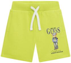Guess Детски къси панталонки Guess - Мече с шапка и дънки, зелени, 18 м (20251-N5RD03-KAD74-G8I8-18M) - baby