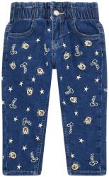 Guess Детски дънки Guess - С мечета, сини, 24 м (K4BA03-D5G60-YEAD-24M) - baby