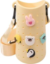 Asobu Etui pentru sticlă cu curea Bestie Sling, galben (BP44 Yellow)