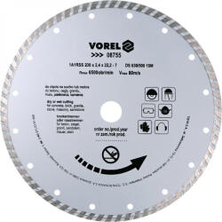 TOYA disc diamantat turbo 230 mm (8755) Disc de taiere
