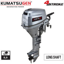 KUMATSUGEN motor barcă pe benzină 9, 9 CP, Φ210 mm, ax lung, răcire cu apă (GM6200)