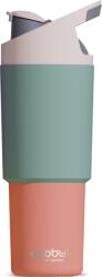 Asobu Sticlă termică cu pai Cosmic 1 l, verde pastel (BF77PG)
