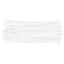 NEO TOOLS LEGATURI CABLU, bandă rapidă, 2, 5mm x 200mm, alb, 100buc (01-601) Cleste