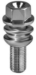  Prezon janta auto M14x1.5 58 mm R14 con rotund HEX19, otel zincat (070526-4)