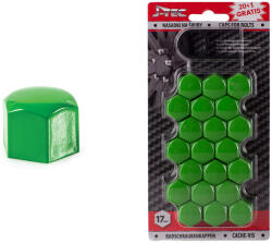 J-TEC Set capace prezoane 17 mm, culoare Verde FAVLine Selection (AMG21303)