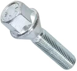 Pilot Lampa Italy Set 10 prezoane conice scurte pentru jante M12x1, 5, otel cromat (LAM48818)
