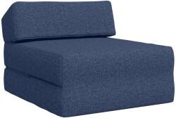 vidaXL Canapea Pat Pliabila albastru 60 x 70 x 41 cm Tesatura GartenMobel Dekor (900056) Canapea