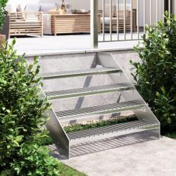vidaXL Treapta tip gratar, 100x24x7 cm, otel galvanizat GartenMobel Dekor (155686) Covor