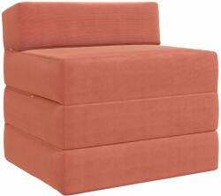vidaXL Canapea Pat Pliabila Rosu portocalie 200 x 70 x 10 cm GartenMobel Dekor (900033) Canapea