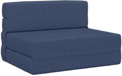 vidaXL Canapea Pat Pliabila albastru 70 x 72 x 60 cm Tesatura GartenMobel Dekor (900073) Canapea