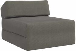 vidaXL Canapea Pat Pliabila Gri deschis 60 x 70 x 41 cm Tesatura GartenMobel Dekor (900063) Canapea