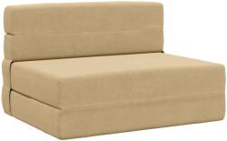 vidaXL Canapea Pat Pliabila Verde gri 70 x 72 x 60 cm Tesatura GartenMobel Dekor (900083) Canapea
