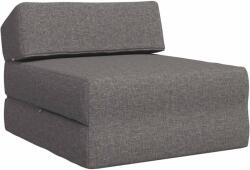 vidaXL Canapea Pat Pliabila Gri deschis 60 x 70 x 41 cm Tesatura GartenMobel Dekor (900051) Canapea