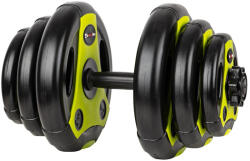 inSPORTline Gantera ciment inSPORTline 3-18 kg Negru Verde (5405-2)