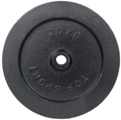 inSPORTline Greutate fier inSPORTline Top Sport Castyr 20kg 30mm (22352)