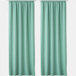 Jemidi Set 2 Draperii Lola cu rejansa Jemidi, 140 x 250 cm, Verde, Poliester, 55308.79. 02 (4056825080723)