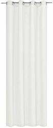 Jemidi Draperie Elfie Opac cu inele Jemidi, 140 x 245 cm, Alb, Poliester, 55279.02. 01 (4056825060046)
