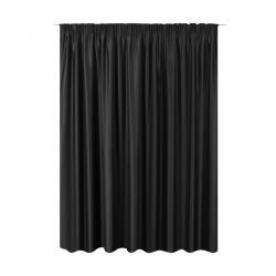 Jemidi Draperie cu rejansa Jemidi, 300 x 245 cm, Negru, Poliester, 55276.01. 02 (4056825050139)