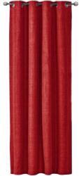Jemidi Draperie Elfie Opac cu inele Jemidi, 140 x 245 cm, Rosu, Poliester, 55279.09. 01 (4056825059132)