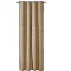 Jemidi Draperie Elfie Opac cu inele Jemidi, 140 x 245 cm, Maro, Poliester, 55279.34. 01 (4056825059118)