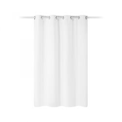 Jemidi Draperie opaca Stella cu inele Jemidi, 140 x 175 cm, Alb, Poliester, 55283.02. 02 (4056825070342)