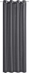Jemidi Draperie opaca Stella cu inele Jemidi, 140 x 175 cm, Gri, Poliester, 55283.19. 02 (4056825070267)