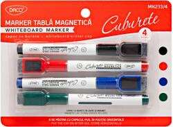 Daco Marker Tabla Magnetica Cu Burete Daco Set 4 Mk233/4 (6425871066414)