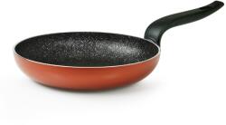 FLONAL Tigaie, FLONAL, Pietra granit, frypan, 24 cm, adancime 4.7 cm, Aluminiu, Strat antiaderent, Portocaliu (8001569091678)