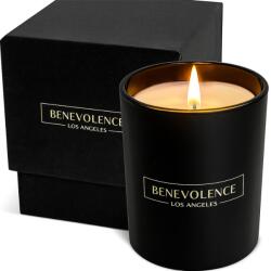 Benevolence LA Lumanari parfumate, Benevolence LA, aroma de lemn Oud, 100% naturale, 170 g, ardere 35h, set (850040676419)