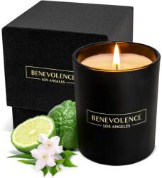 Benevolence LA Lumanare Benevolence LA, parfum Bergamot & Iasomie, ardere 45h, recipient negru (799206887712)