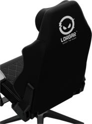 LORGAR CHA41, Ergonomic Gaming Chair Advanced, premium anti-stain fabric, Black/white (LRG-CHA41-BK-WH) - technomall