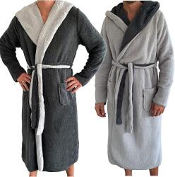 Jemidi Halat de baie reversibil pentru barbati Jemidi, XL, Gri / Albastru, Poliester, 55435.25. 4 (8260001000223)