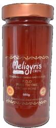 Meligyris Miere cretana premium de cimbru, de pin, 550 g, Meligyris, 100% natural (5200111682262)