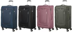 American Tourtister American Tourister WANDERLITE négykerekű bővíthető nagy bőrönd 158078
