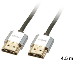 Lindy HDMI High Speed A/A кабел, 4.5 м, Lindy, Cromo Slim 41676 (41676)