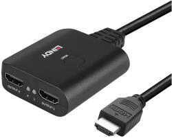 Lindy Сплитер HDMI 4K@60Hz, 1 вход/2 изхода, Lindy 38356 (38356)