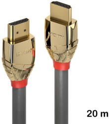 Lindy Професионален HDMI кабел 20м, 4K@60Hz, Goldline, Lindy 37868 (37868)