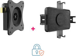 Multibrackets Настолна стойка за сигурна защита на таблет Multibrackets MB-0341 + MB-3497